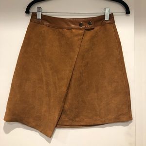 Charlotte Russe vegan leather skirt